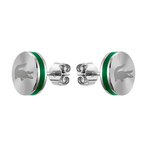 Boucles D'Oreilles Puces Lacoste Baseline Acier - Puces Homme | Marc Orian