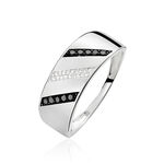 Bague Fadila Or Blanc Diamant - Bagues pierres pr&eacute;cieuses Femme | Marc Orian