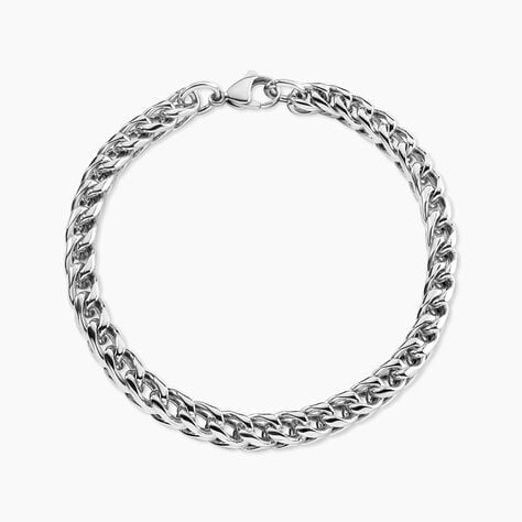 Bracelet Phebus Him Acier Blanc - Bracelets cha&icirc;nes Homme | Marc Orian