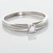 Bague Solitaire Morrigane Or Blanc Diamant - Solitaires Femme | Marc Orian