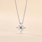 Collier Eclat Argent Blanc Oxyde De Zirconium - Colliers avec pierres Femme | Marc Orian