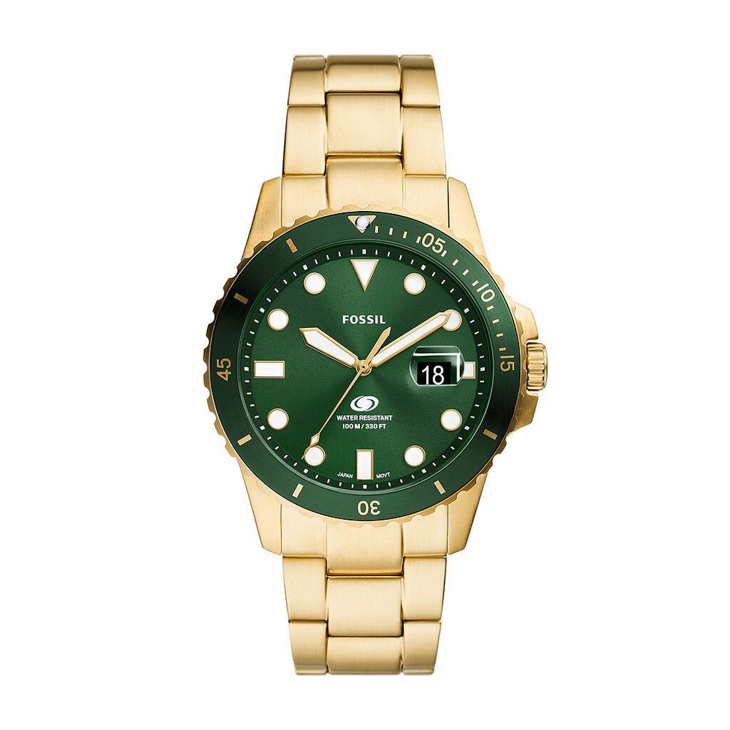 Montre Fossil Blue Dive Vert - Montres étanches Homme | Marc Orian