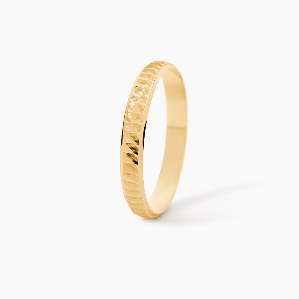 Alliance Judoca Or Jaune  - Alliances duo Unisex | Marc Orian