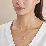 Pendentif Benny Croix Ciselee Or Bicolore - Pendentifs Unisex | Marc Orian