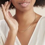 Collier Doline Maille Anglaise Or Jaune - Chaines Femme | Marc Orian