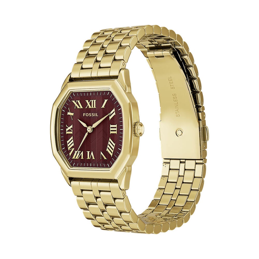 Montre Fossil Harlow Rouge - Montres &eacute;tanches Femme | Marc Orian
