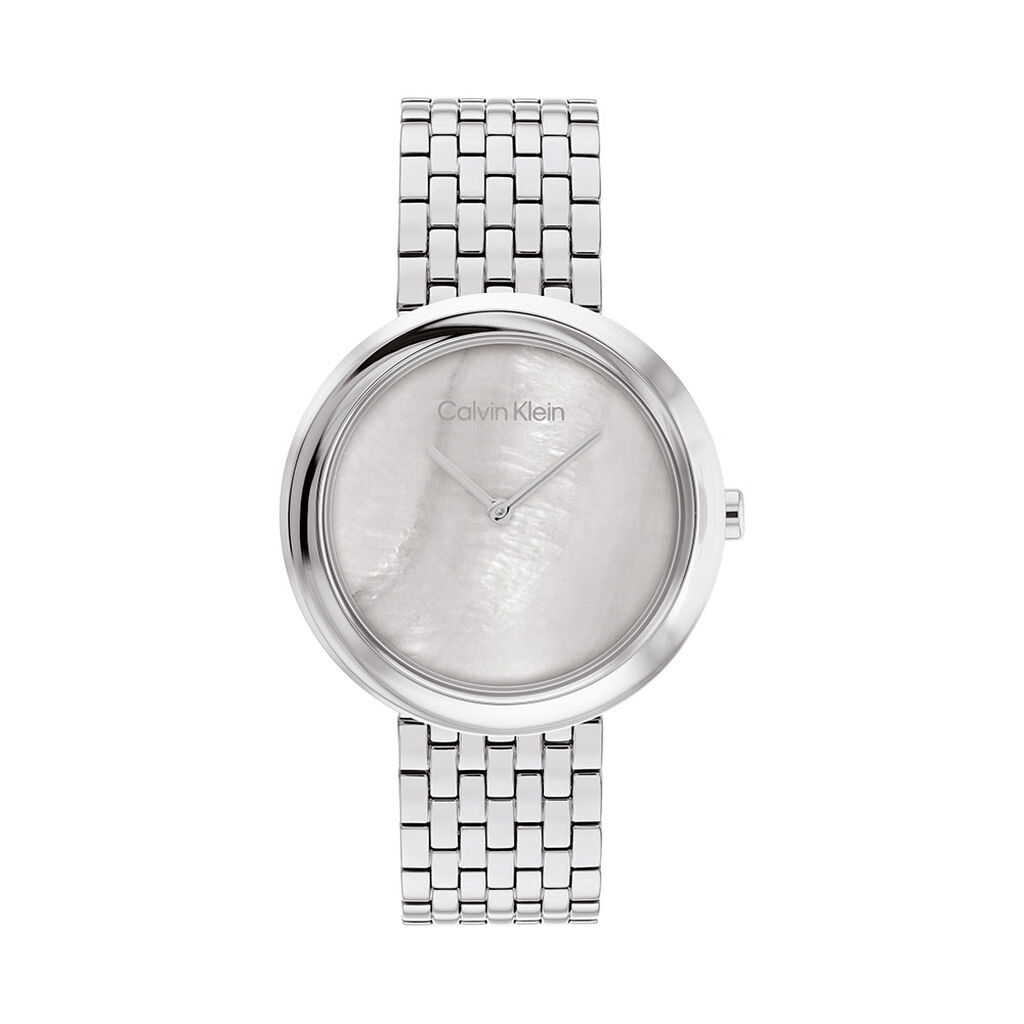 Montre Calvin Klein Twisted Bezel Gris - Montres classiques Femme | Marc Orian