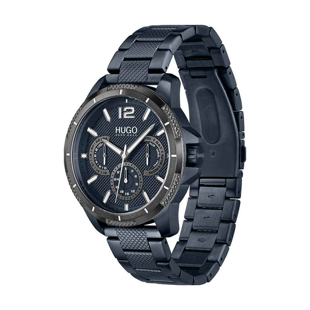 Montre Hugo Sport Bleu - Montres étanches Homme | Marc Orian