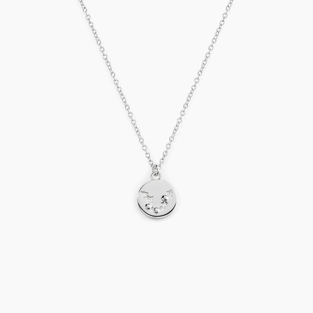 Collier Despina Argent Blanc Oxyde De Zirconium - Colliers avec pierres Femme | Marc Orian