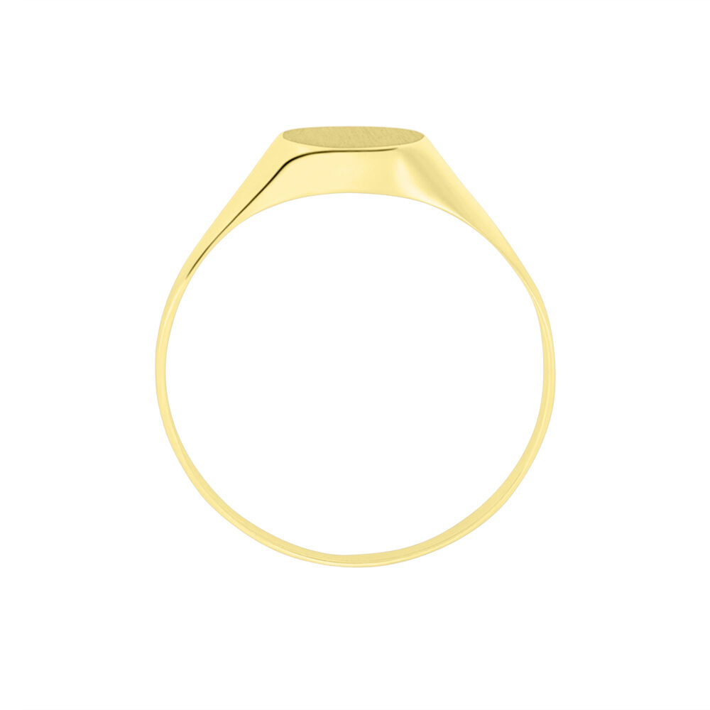 Chevalière Emylie Or Jaune - Bijoux personnalisés Famille | Marc Orian