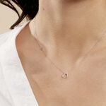 Collier Louise Or Blanc Diamant - Colliers avec pierres Femme | Marc Orian