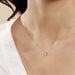 Collier Louise Or Blanc Diamant - Colliers avec pierres Femme | Marc Orian
