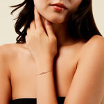 Bracelet Azubah Or Jaune Topaze Oxyde De Zirconium - Bracelets cha&icirc;nes Femme | Marc Orian