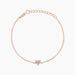 Bracelet Kelvyn Argent Rose Oxyde De Zirconium - Bracelets chaînes Femme | Marc Orian