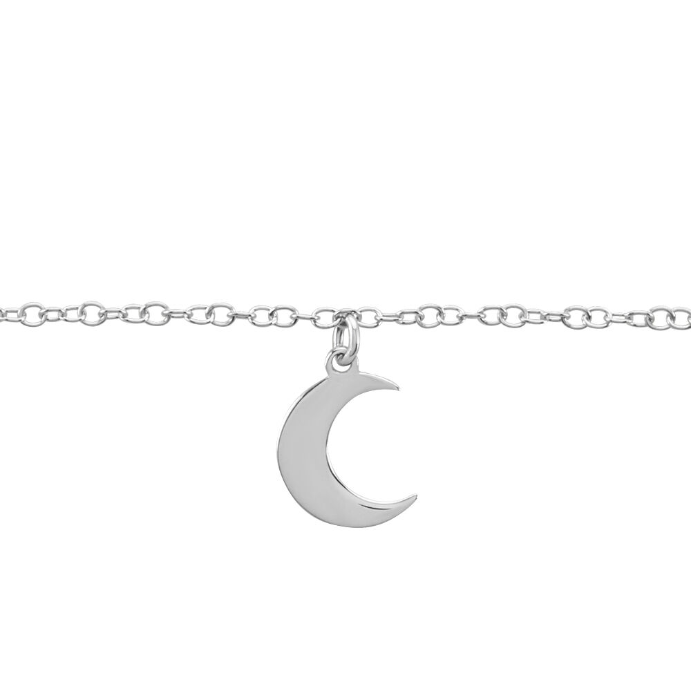 Bracelet Sonnie Argent Blanc - Bracelets chaînes Femme | Marc Orian