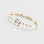 Solitaire Or Jaune Philys Oxyde De Zirconium - Solitaires Femme | Marc Orian