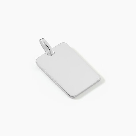 Pendentif Leyel Argent Blanc - Bijoux personnalis&eacute;s Famille | Marc Orian