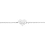 Bracelet Argent Blanc Francino - Bracelets fantaisie Femme | Marc Orian