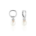 Boucles D'oreilles Pendantes Argent Blanc Iribert Perles De Culture - Pendantes Femme | Marc Orian