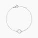 Bracelet Lim Or Blanc Oxyde De Zirconium - Bracelets chaînes Femme | Marc Orian