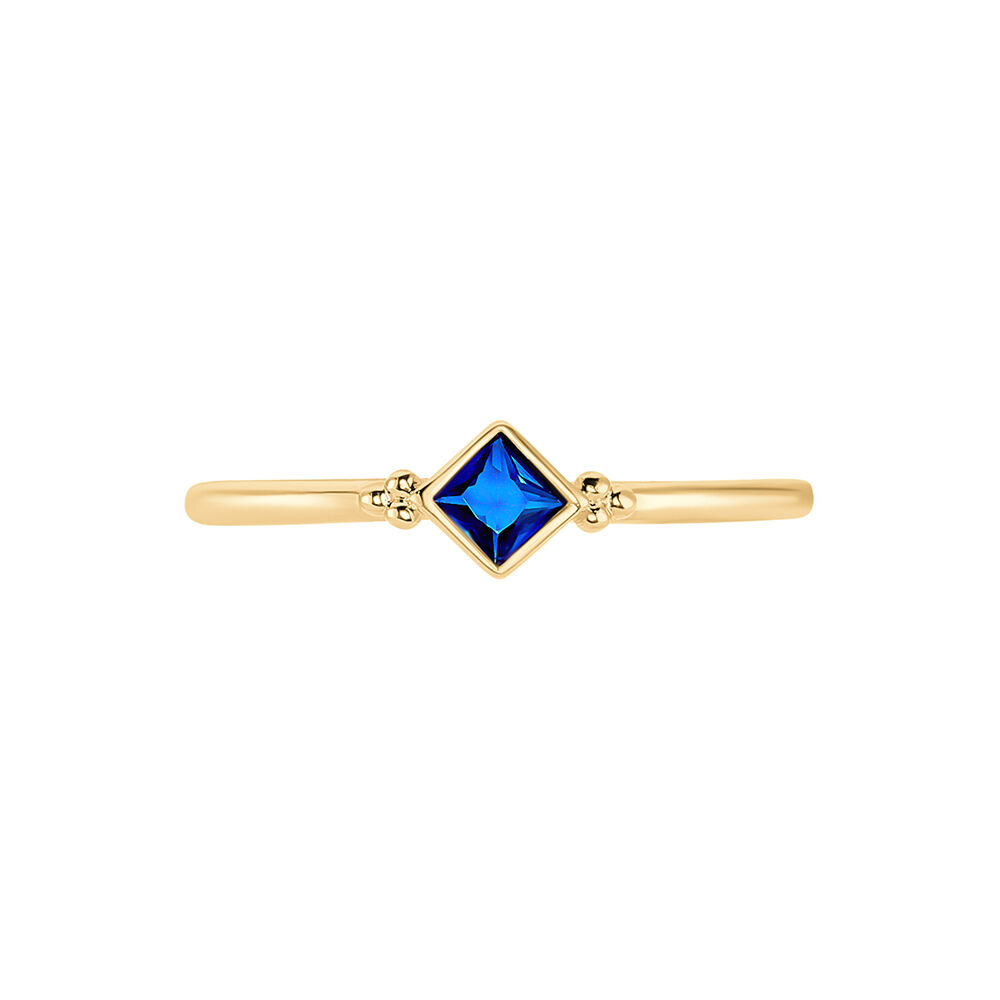 Bague Chepo Plaqué Or Jaune Spinelle - Bagues de promesse Femme | Marc Orian