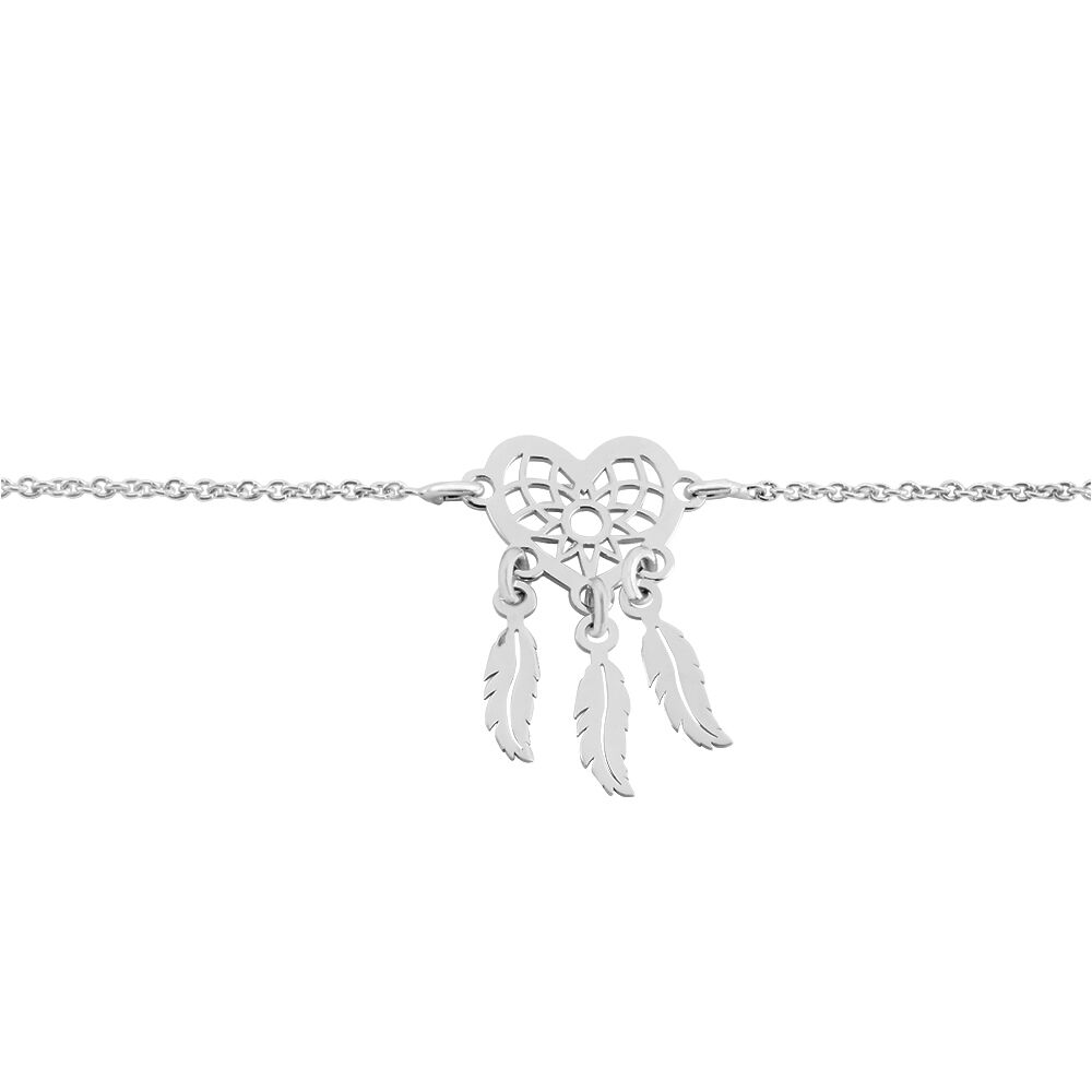Bracelet Argent Blanc Sebastina -  Femme | Marc Orian