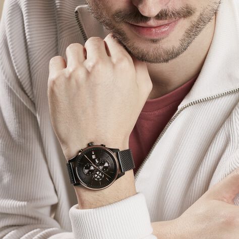 Montre Tommy Hilfiger Noir - Montres classiques Homme | Marc Orian