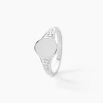 Chevali&egrave;re Giacoma Argent Blanc - Bijoux fantaisie Femme | Marc Orian