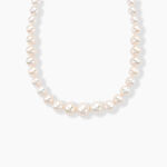 Collier Danilo Baroque Or Jaune Perle De Culture - Colliers avec pierres Femme | Marc Orian