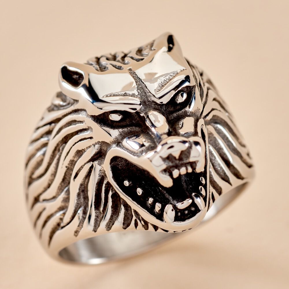Bague Acier Vieillit Ronel - Bagues grosses Homme | Marc Orian