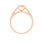 Bague Kate Or Rose Diamant - Parures de mariage Femme | Marc Orian