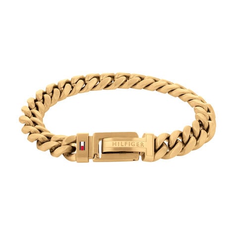 Bracelet Tommy Hilfiger Acier Jaune - Bracelets chaînes Homme | Marc Orian