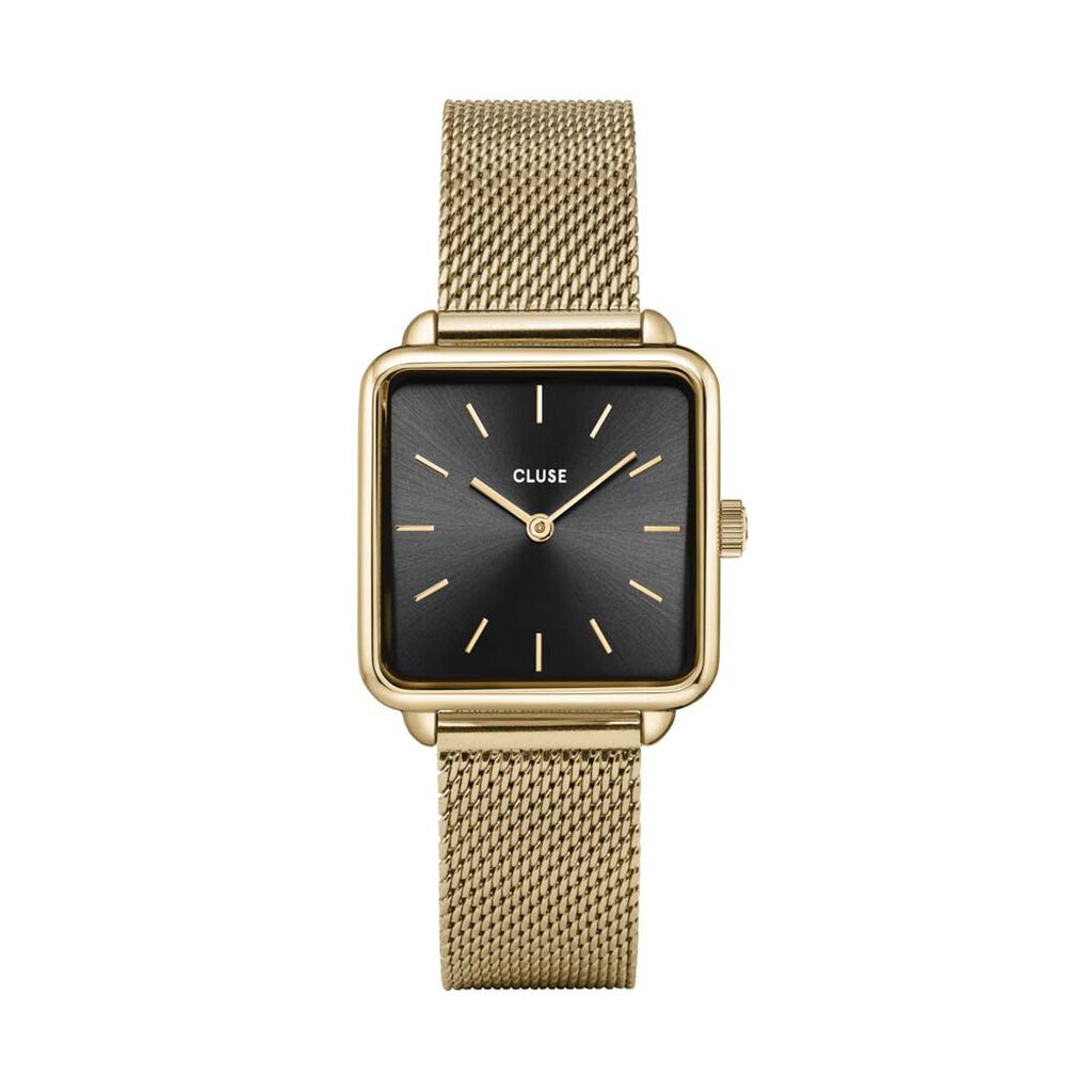Montre Cluse Tetragone Noir - Montres Femme | Marc Orian