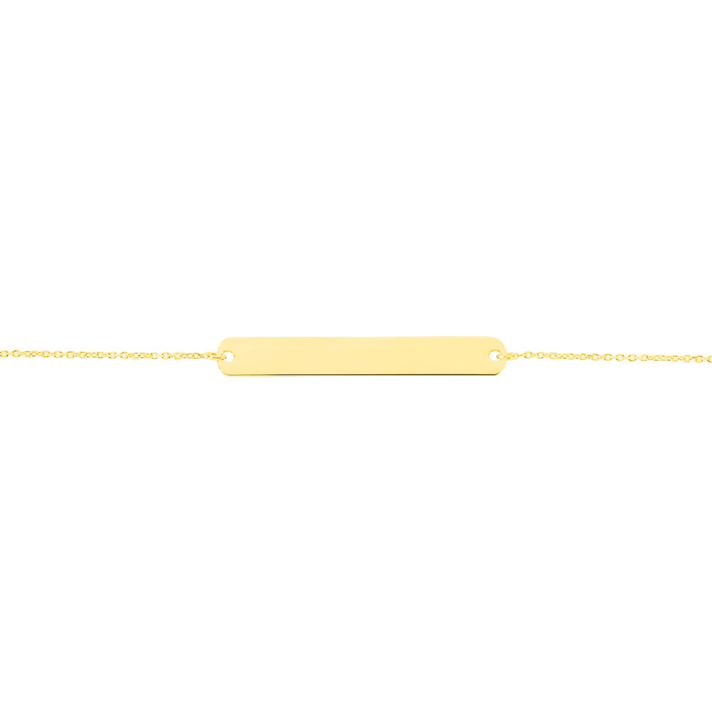 Bracelet Beavis Or Jaune - Bracelets chaînes Femme | Marc Orian