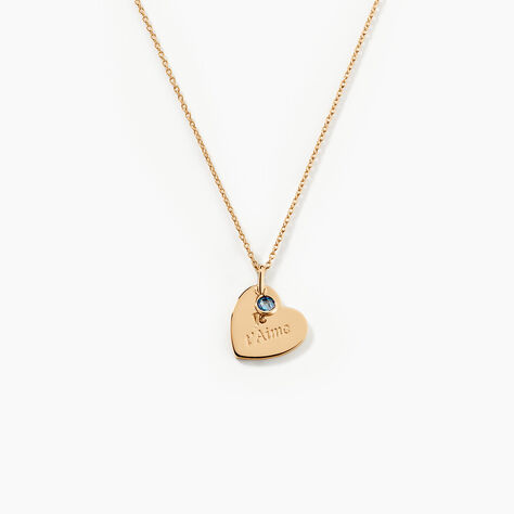 Collier Ulisses Plaqué Or Jaune Oxyde De Zirconium - Colliers avec pierres Femme | Marc Orian