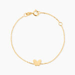 Bracelet Shaida Papillon Or Jaune - Bracelets cha&icirc;nes Enfant | Marc Orian