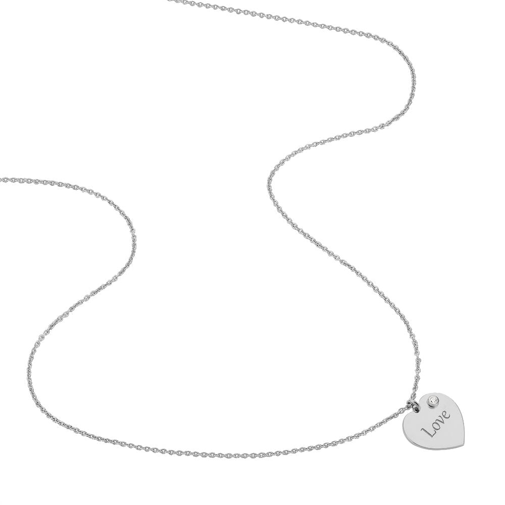 Collier Sebastienne Argent Blanc - Colliers fantaisie Femme | Marc Orian