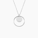 Collier Argent Blanc Ortensia - Colliers fantaisie Femme | Marc Orian
