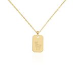 Collier Plaqu&eacute; Or Quintien - Colliers ete Homme | Marc Orian