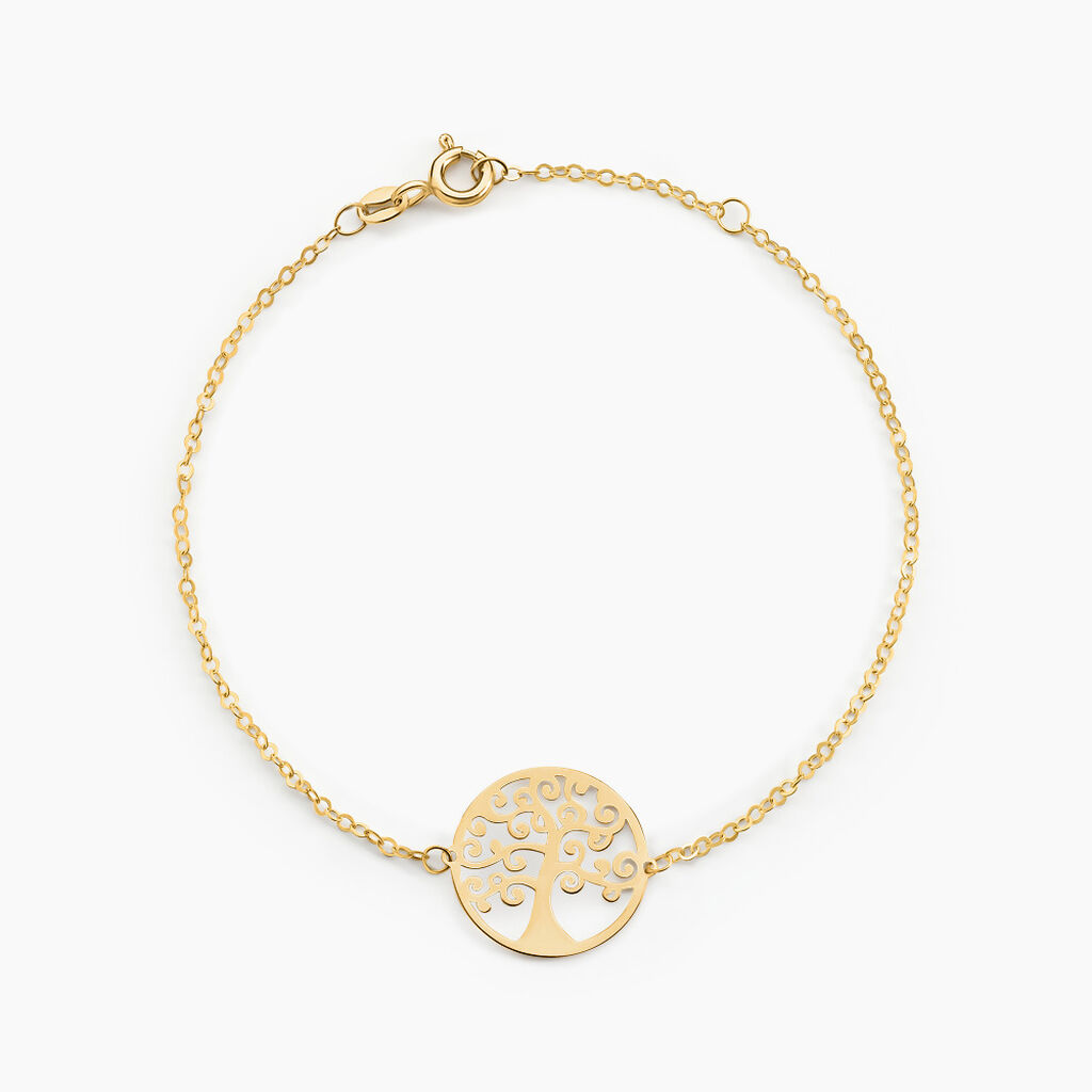 Bracelet Clemenca Or Jaune - Bracelets cha&icirc;nes Femme | Marc Orian