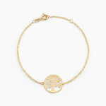 Bracelet Clemenca Or Jaune - Bracelets cha&icirc;nes Femme | Marc Orian