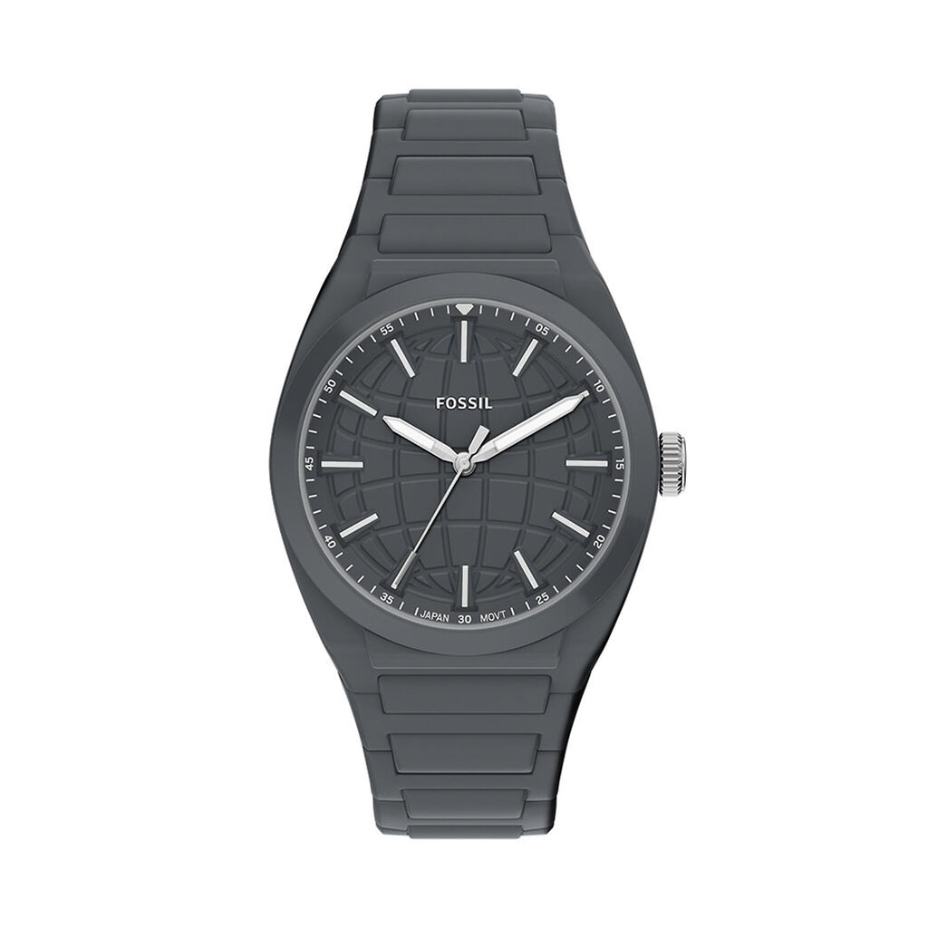 Montre Fossil Everett 3 Hand Gris - Montres &eacute;tanches Homme | Marc Orian