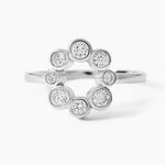 Bague Ryo Argent Blanc Oxyde De Zirconium - Bijoux fantaisie Femme | Marc Orian