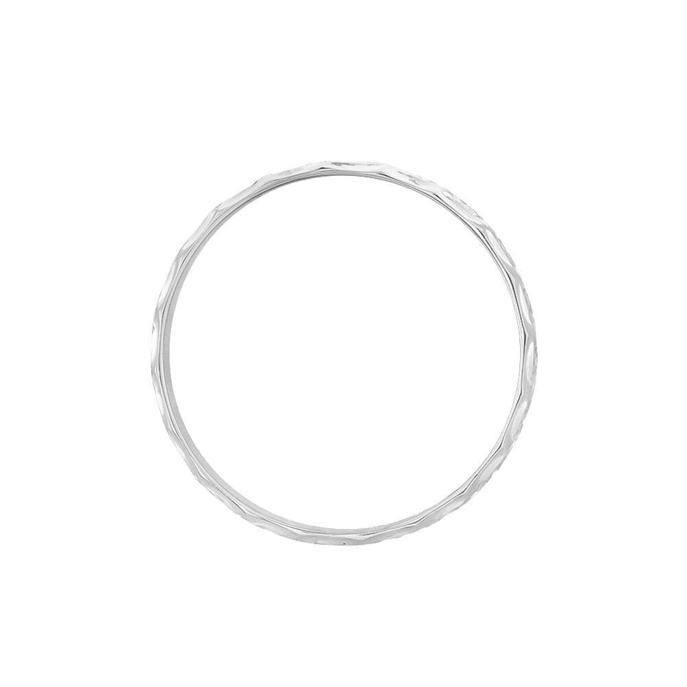 Alliance Ginny Ruban Plat Or Blanc - Alliances duo Unisex | Marc Orian