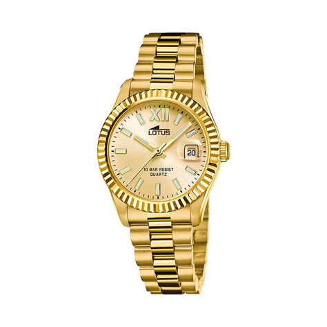 Montre Lotus Freedom Collection Doré - Montres étanches Femme | Marc Orian