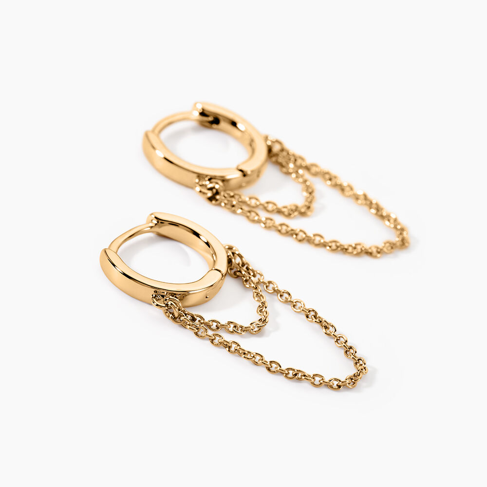 Cr&eacute;oles Plaqu&eacute; Or Maeja - Cr&eacute;oles Femme | Marc Orian