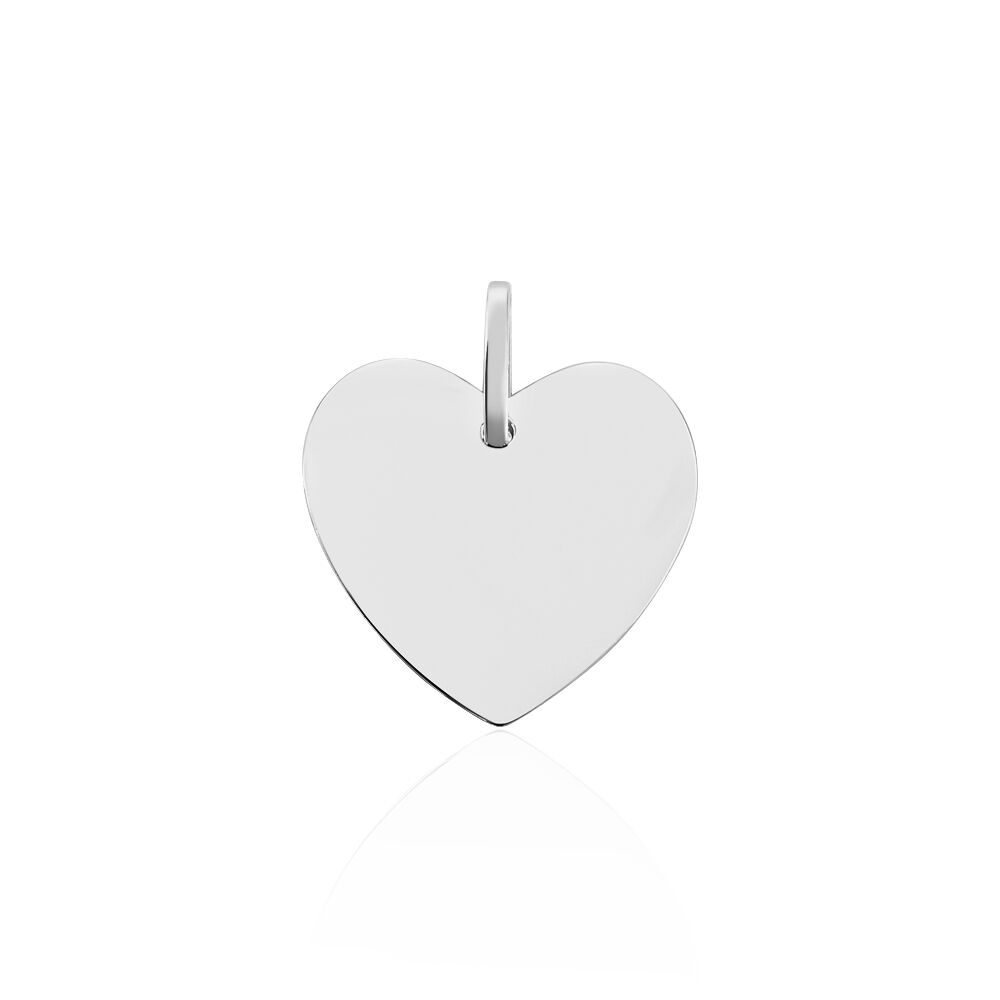 Pendentif Eba Argent Blanc - Bijoux personnalisés Unisex | Marc Orian