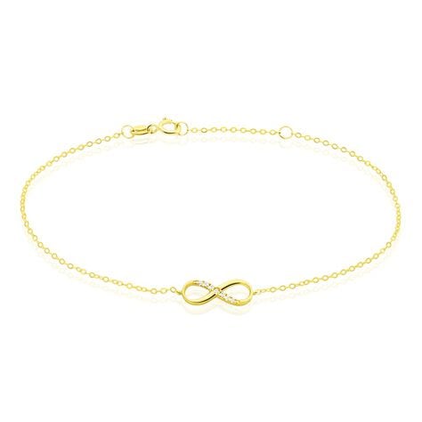 Bracelet Or Jaune Rosius Oxydes De Zirconium - Bracelets chaînes Femme | Marc Orian