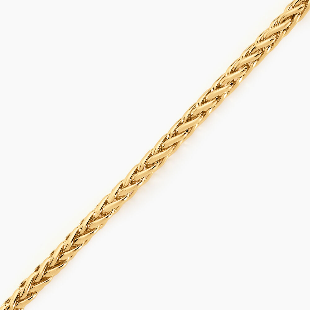 Bracelet Jany Maille Palmier Or Jaune - Bracelets mailles Femme | Marc Orian
