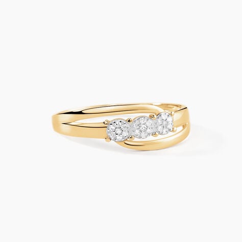 Bague Nolan Or Jaune Diamant - Parures de mariage Femme | Marc Orian